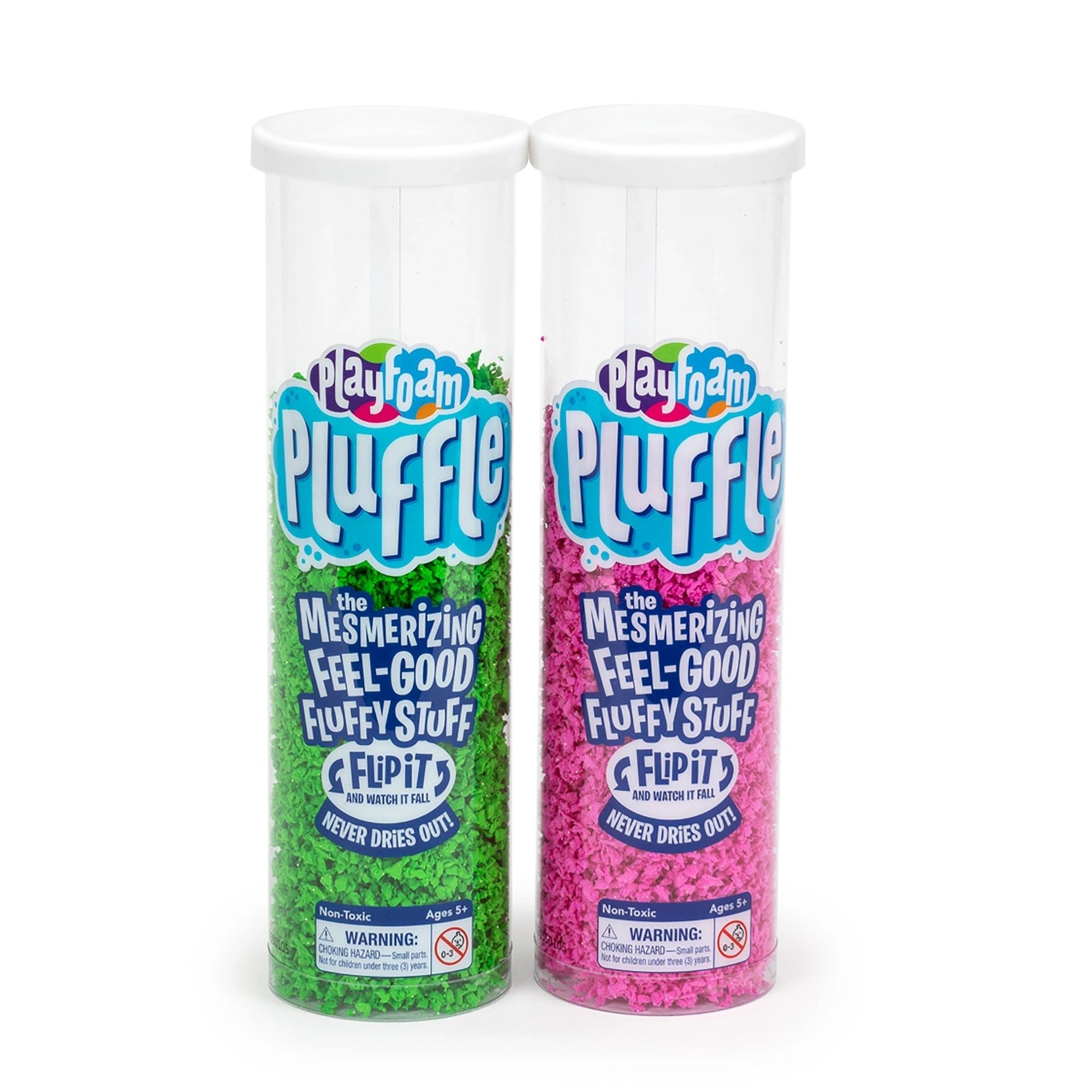 Playfoam Pluffle™ PINK & GREEN 2-Pack