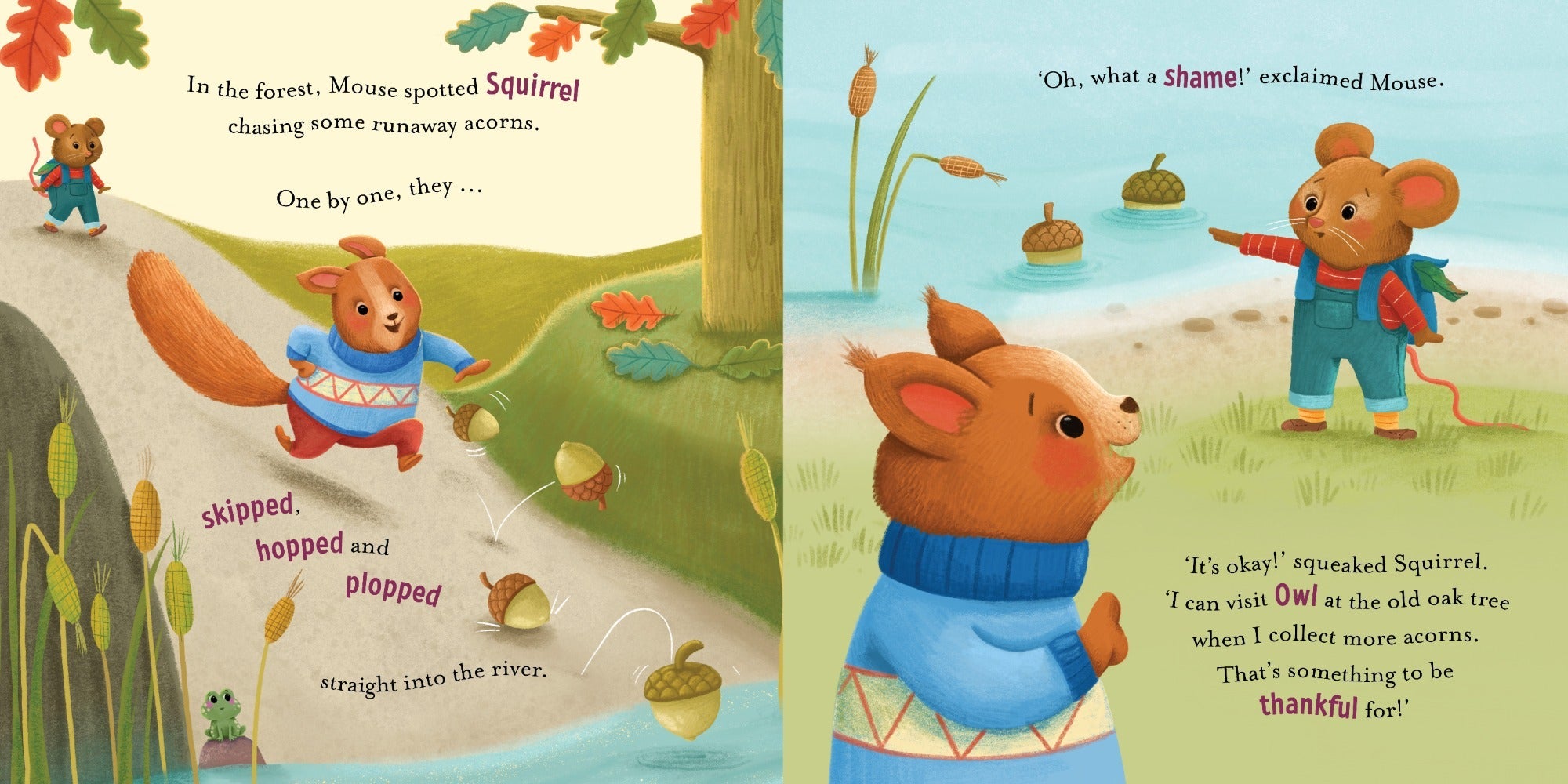 Story Time - Padded Board Book - Mouse Says Thanks — inside page 4