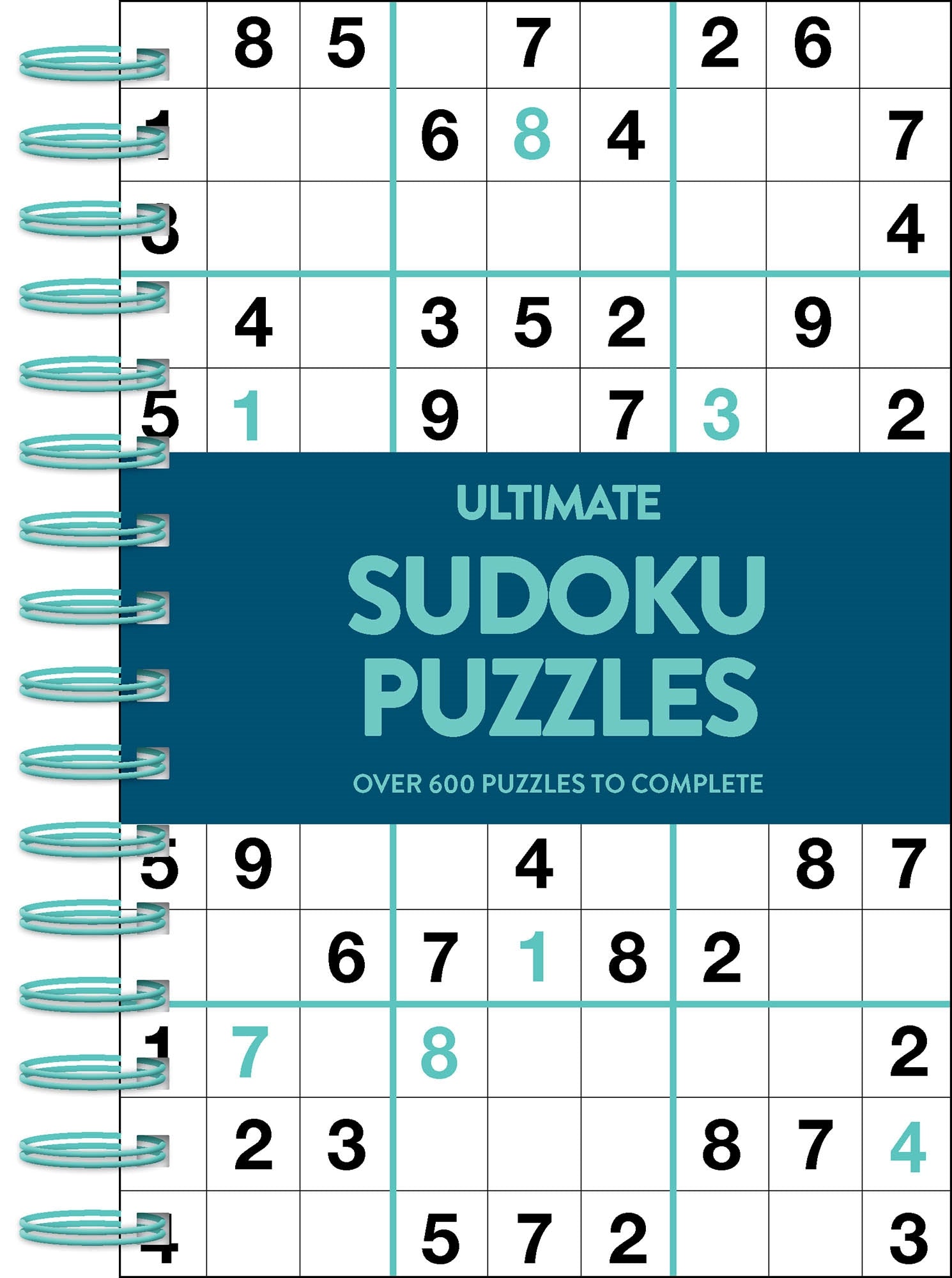 Ultimate 600 Puzzles - Sudoku - Teal