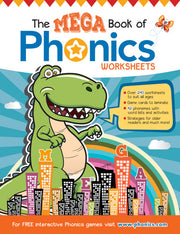 The Mega Book of Phonics Worksheets