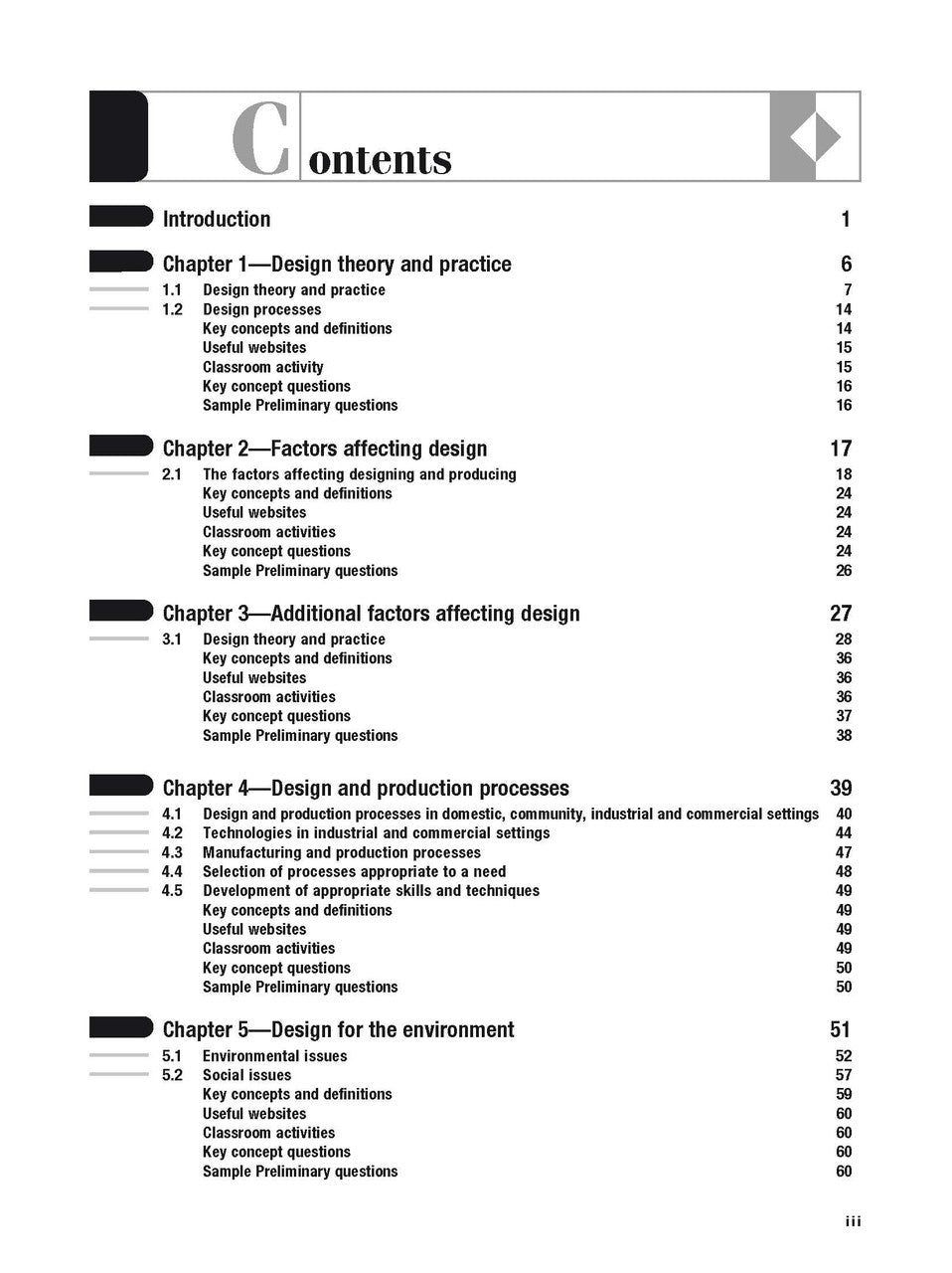 Excel HSC and Preliminary - Design and Technology Study Guide — inside page 1