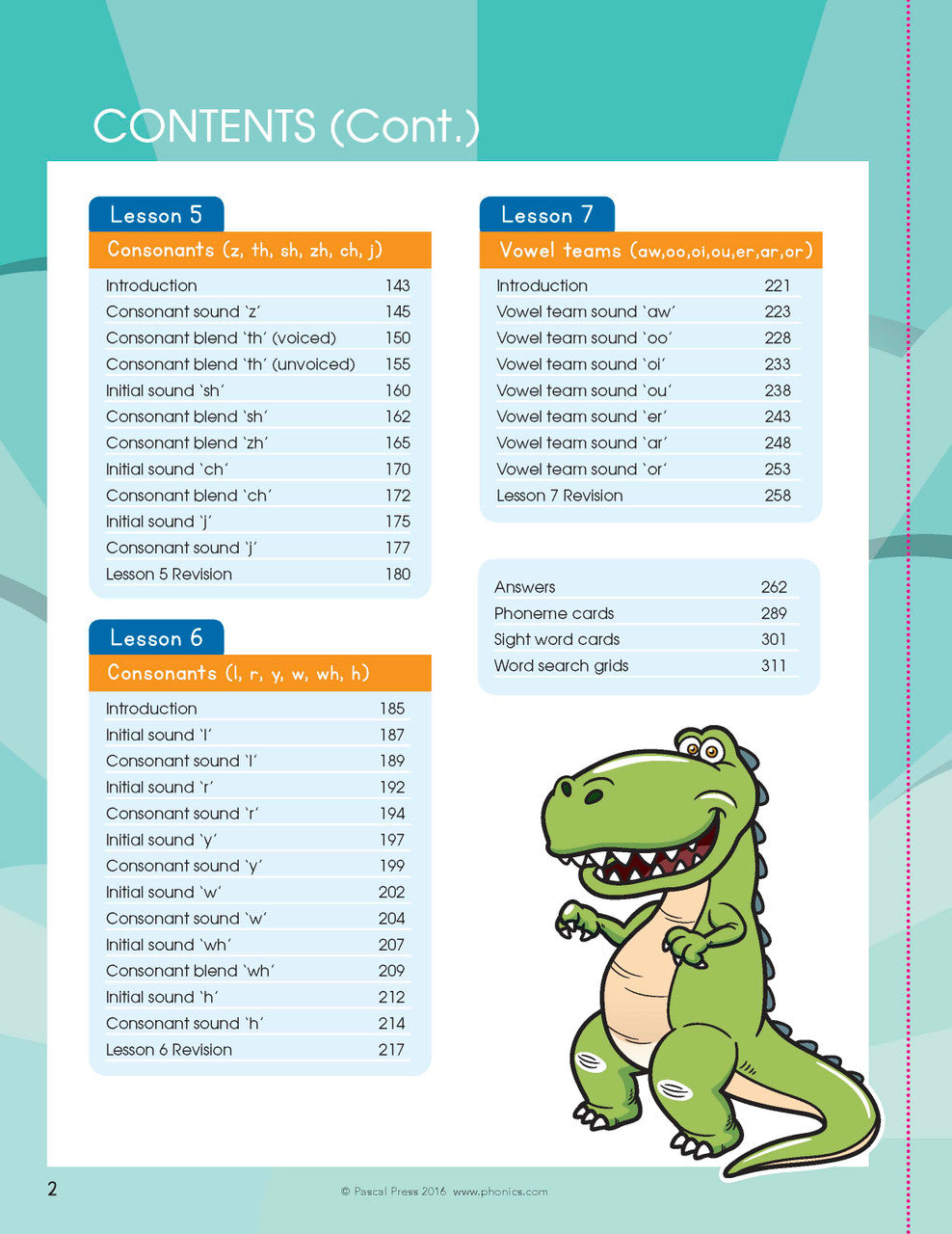 The Mega Book of Phonics Worksheets — inside page 2