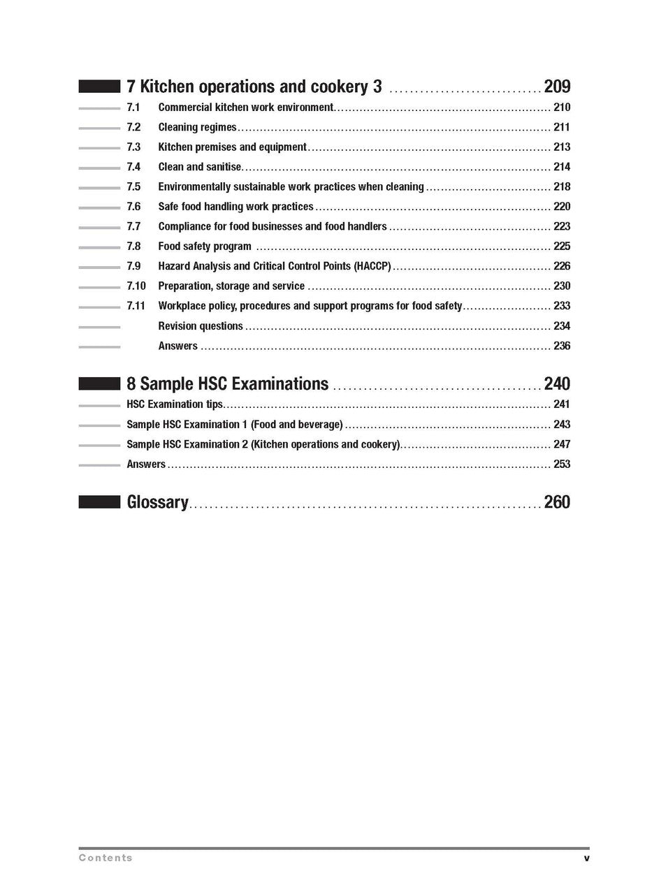 Excel HSC - Hospitality Study Guide — inside page 3