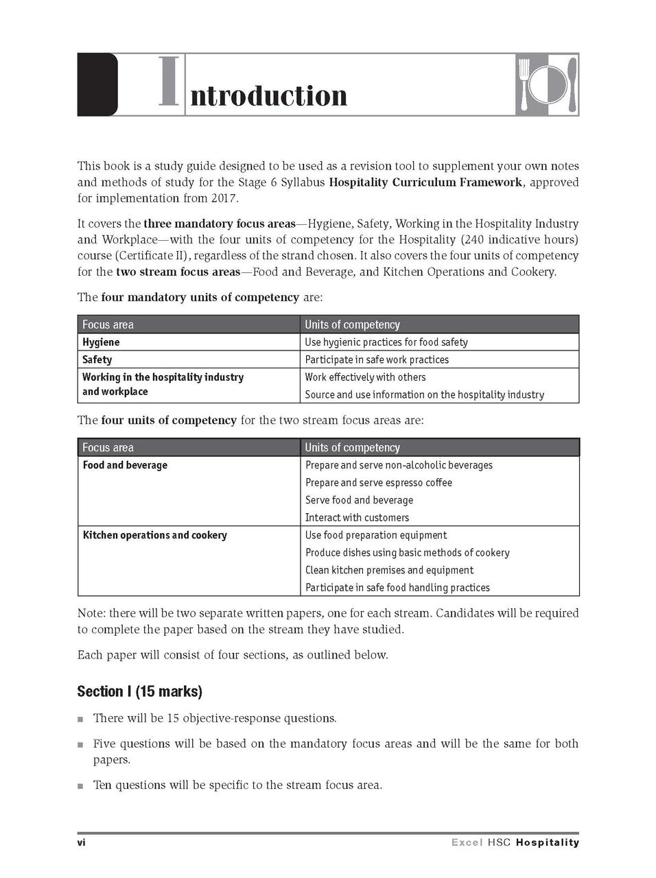 Excel HSC - Hospitality Study Guide — inside page 4