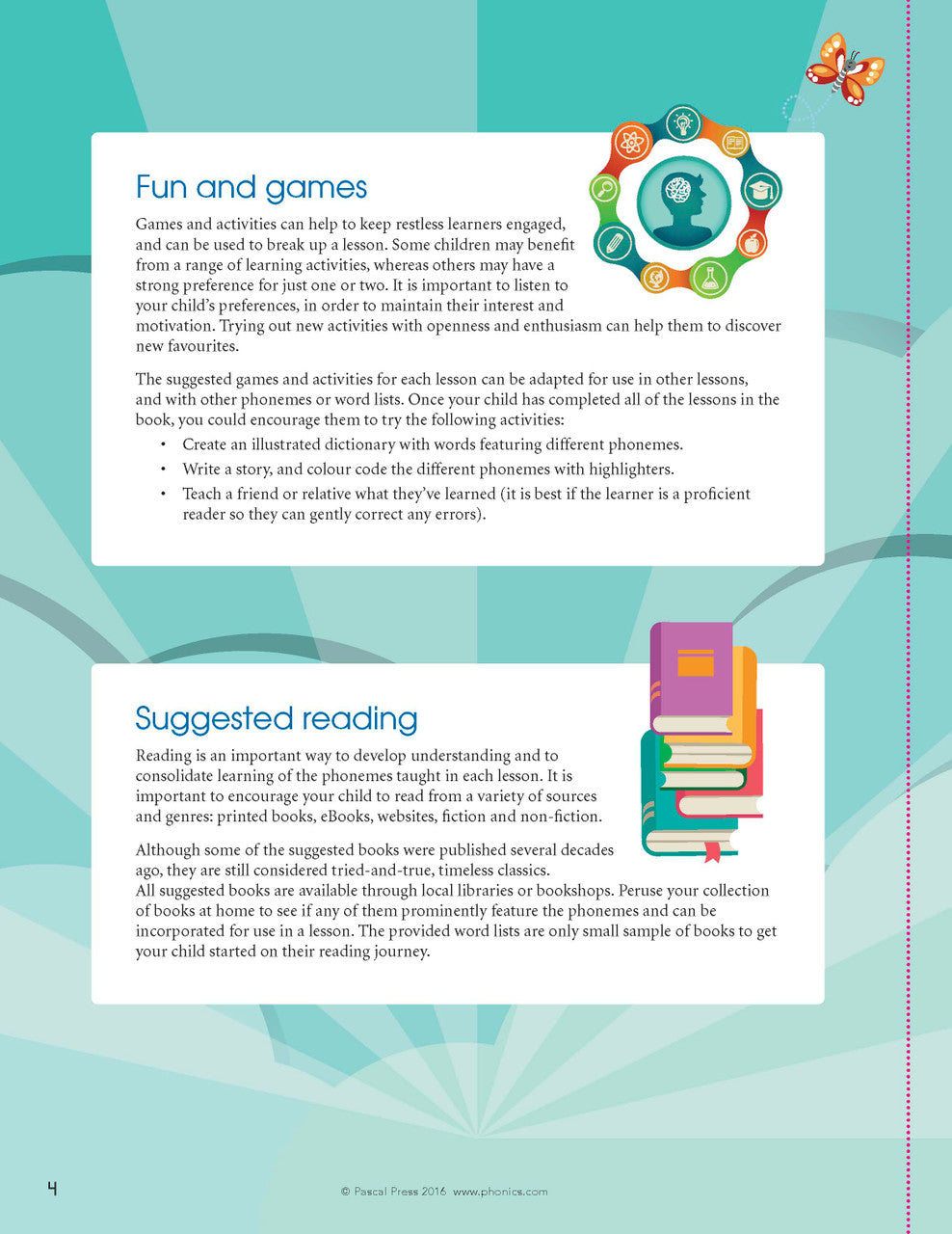 The Mega Book of Phonics Worksheets — inside page 4