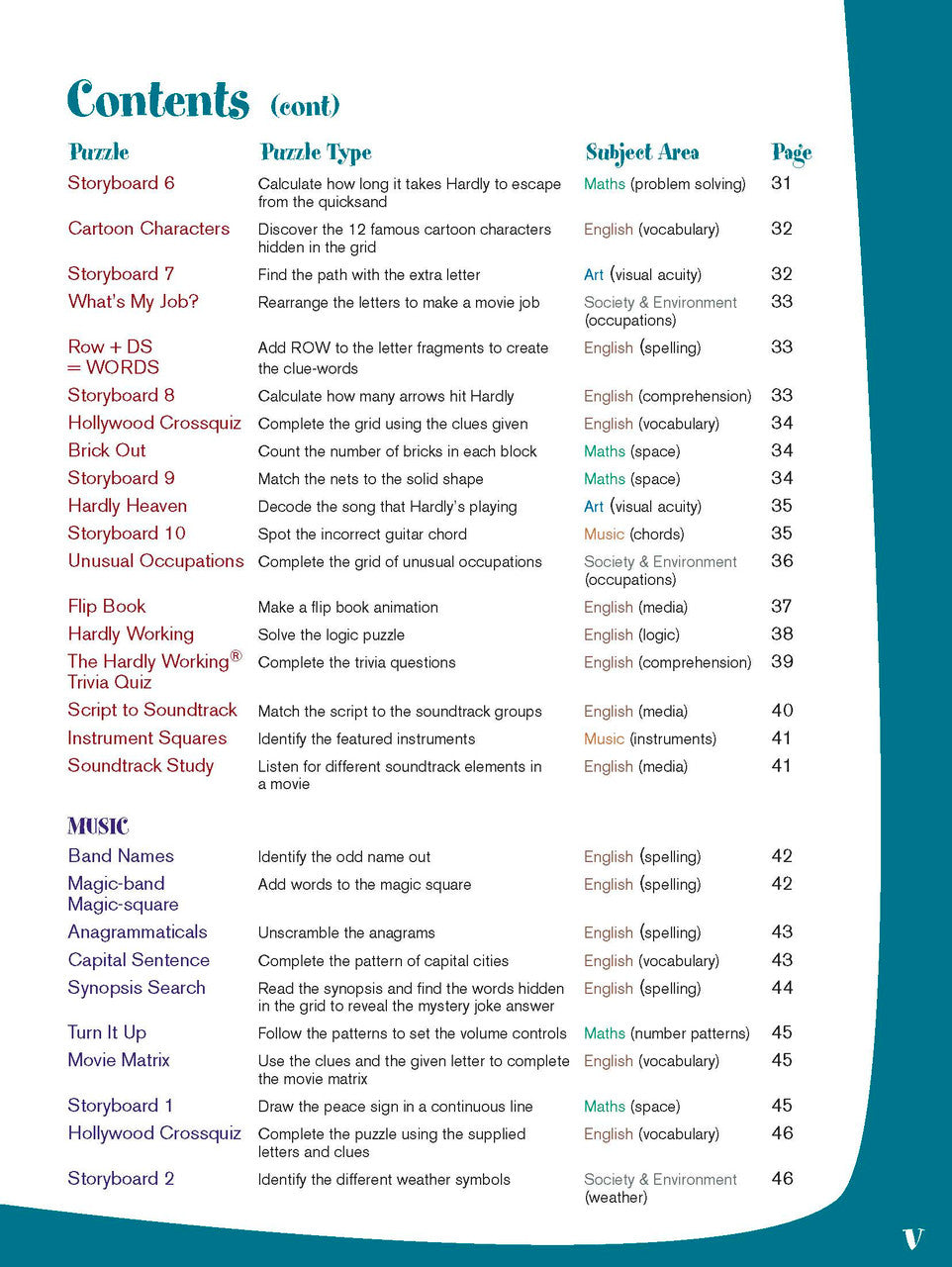 Excel Basic Skills - Creative Holiday Learning Year 6 — inside page 4