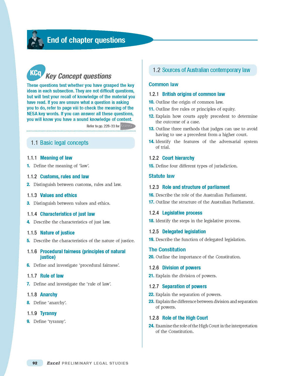 Excel Preliminary - Legal Studies Study Guide — inside page 5