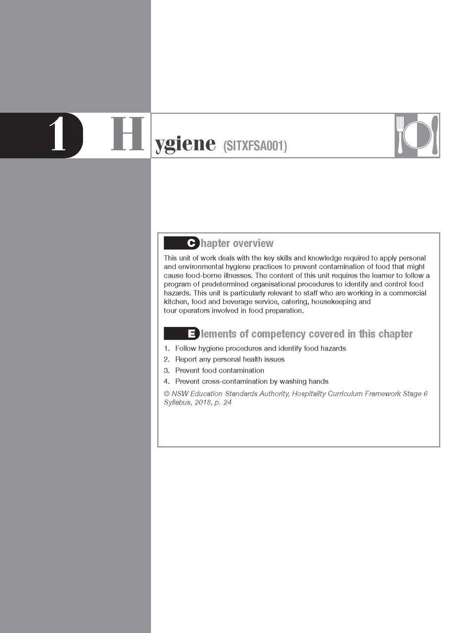 Excel HSC - Hospitality Study Guide — inside page 5