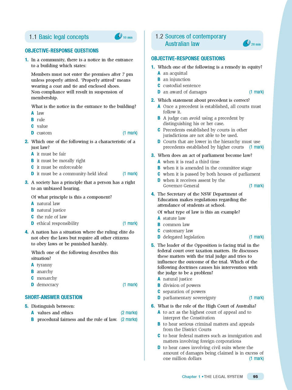 Excel Preliminary - Legal Studies Study Guide — inside page 6
