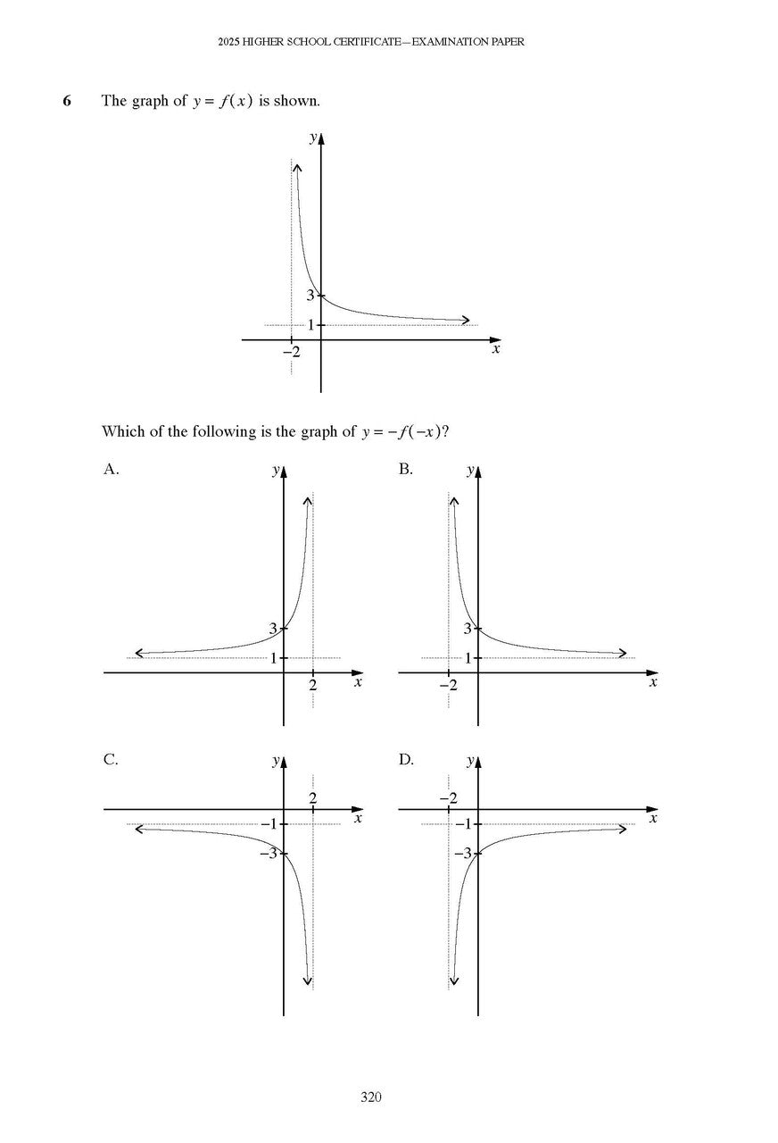 Excel Success One HSC Mathematics Advanced 2026 Edition — inside page 6