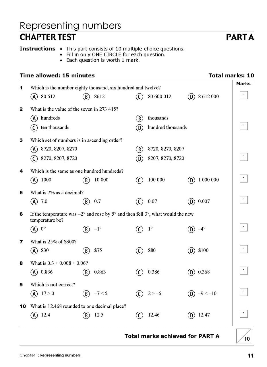 Excel Essential Skills - Year 6 Mathematics Revision & Test Workbook — inside page 6