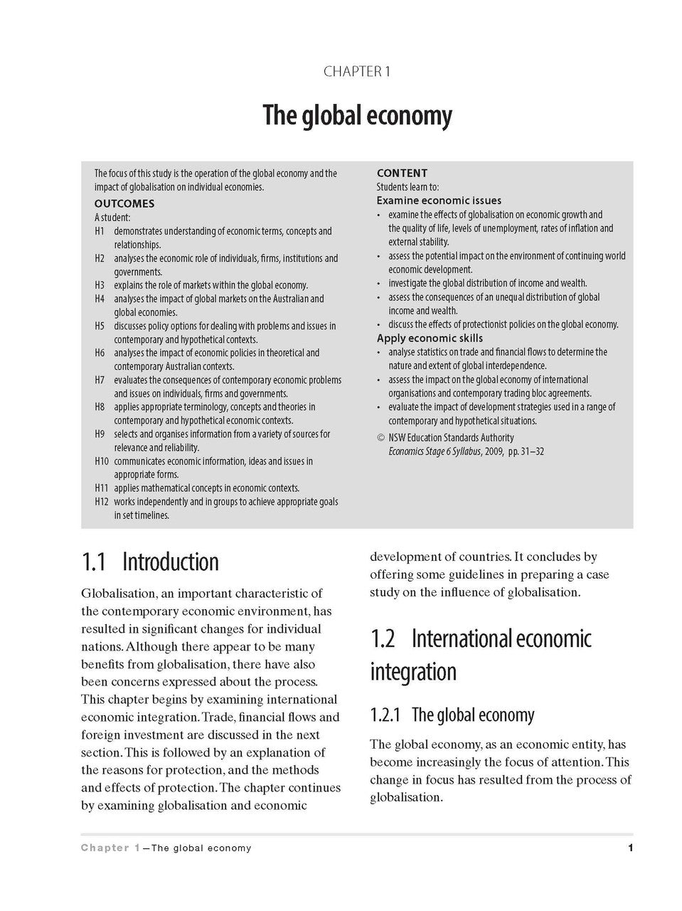 Excel HSC - Economics Study Guide with HSC Study Cards — inside page 7