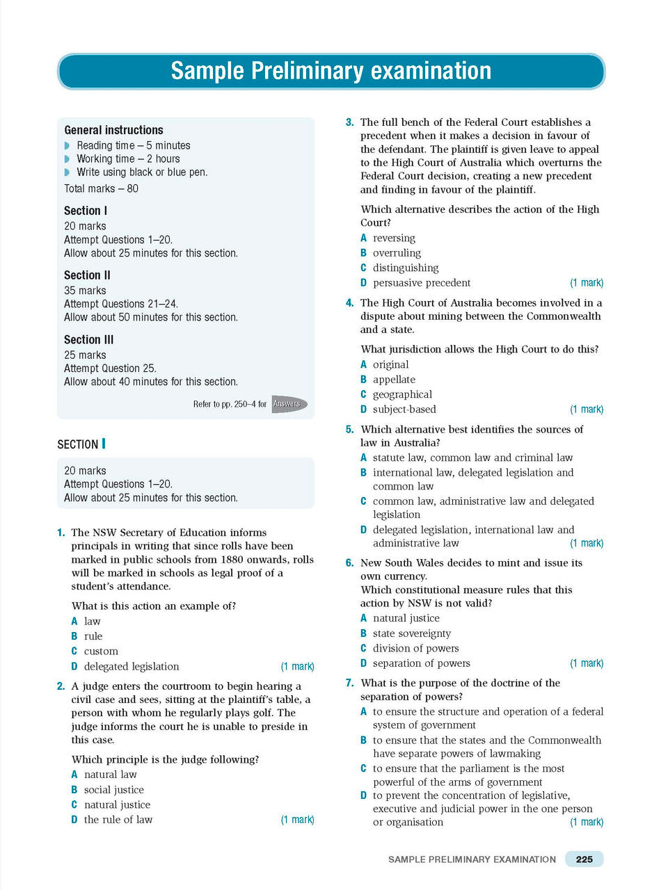 Excel Preliminary - Legal Studies Study Guide — inside page 7