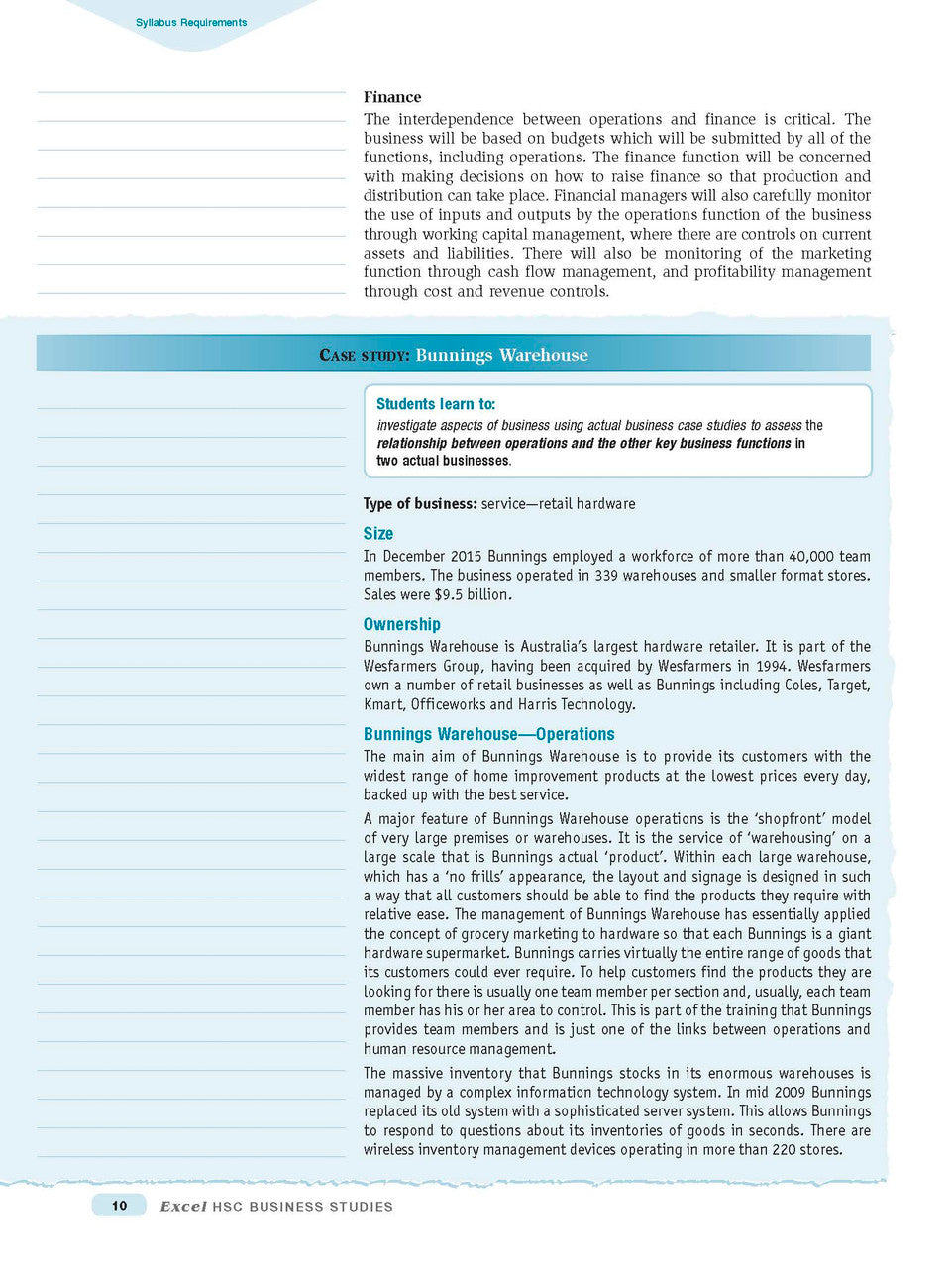 Excel HSC - Business Studies Study Guide — inside page 7