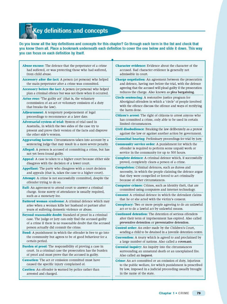 Excel HSC - Legal Studies Study Guide — inside page 8