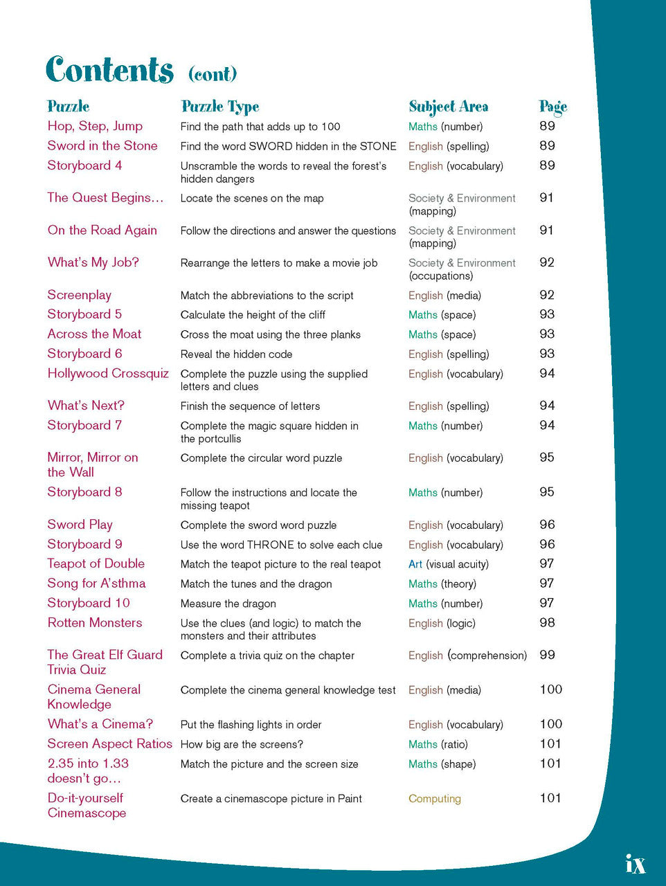 Excel Basic Skills - Creative Holiday Learning Year 6 — inside page 8