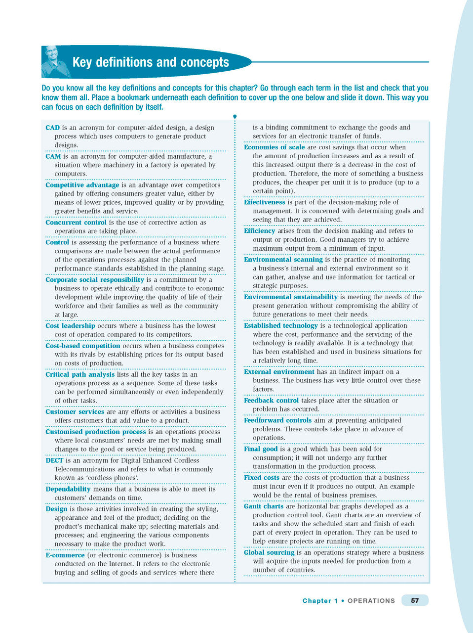 Excel HSC - Business Studies Study Guide — inside page 8
