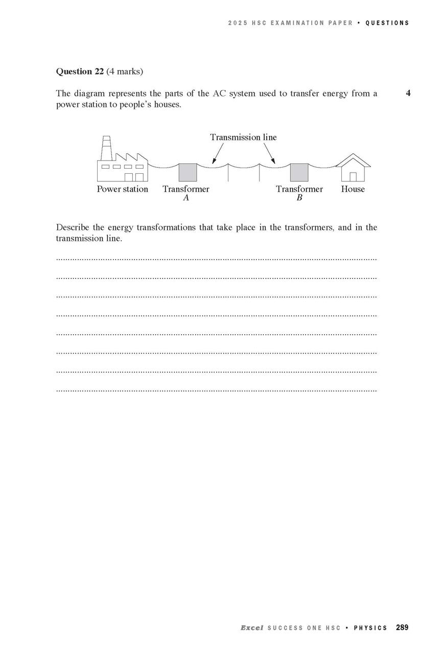 Excel Success One HSC Physics 2026 Edition — inside page 11