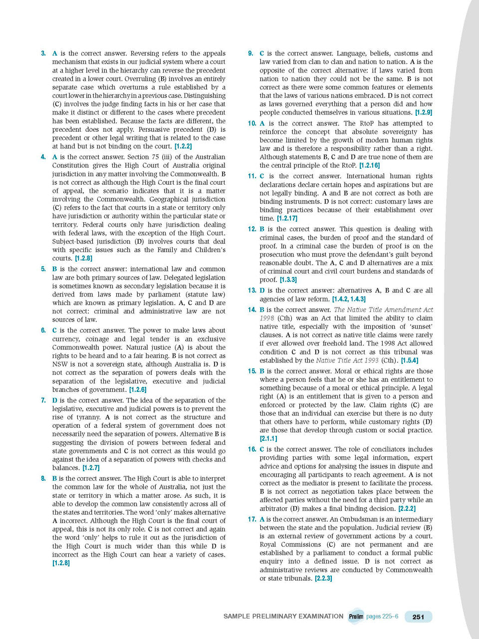Excel Preliminary - Legal Studies Study Guide — inside page 10