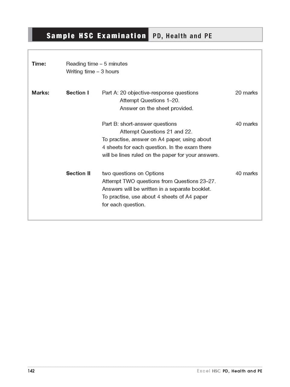 Excel HSC and Preliminary - PDHPE Study Guide — inside page 11