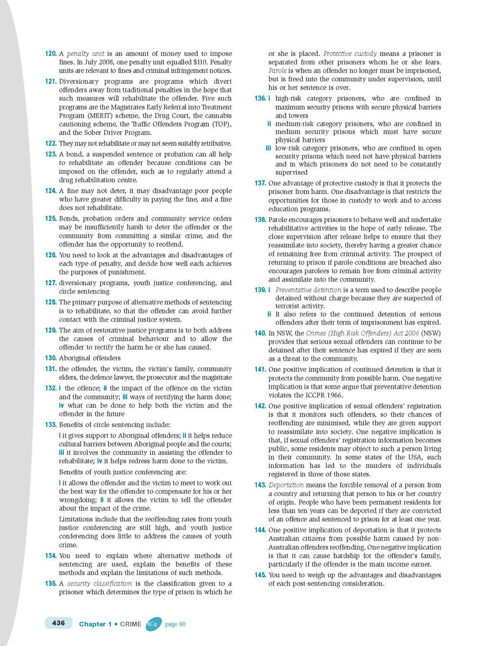 Excel HSC - Legal Studies Study Guide — inside page 12
