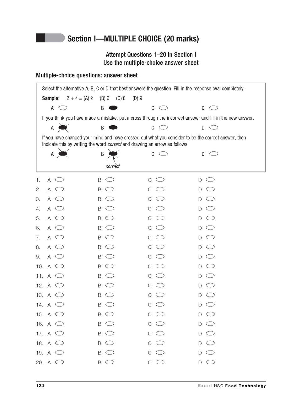 Excel HSC - Food Technology Study Guide — inside page 12