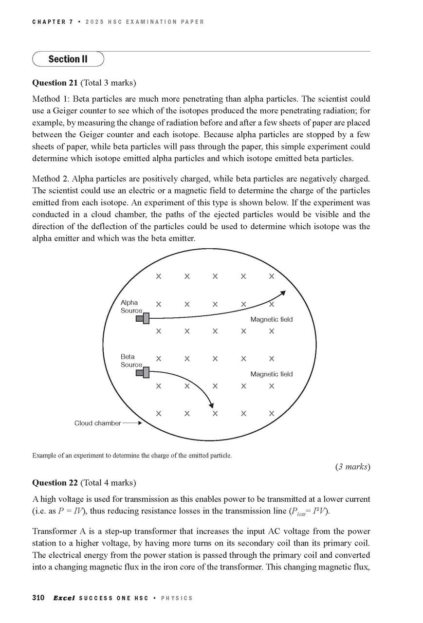 Excel Success One HSC Physics 2026 Edition — inside page 13
