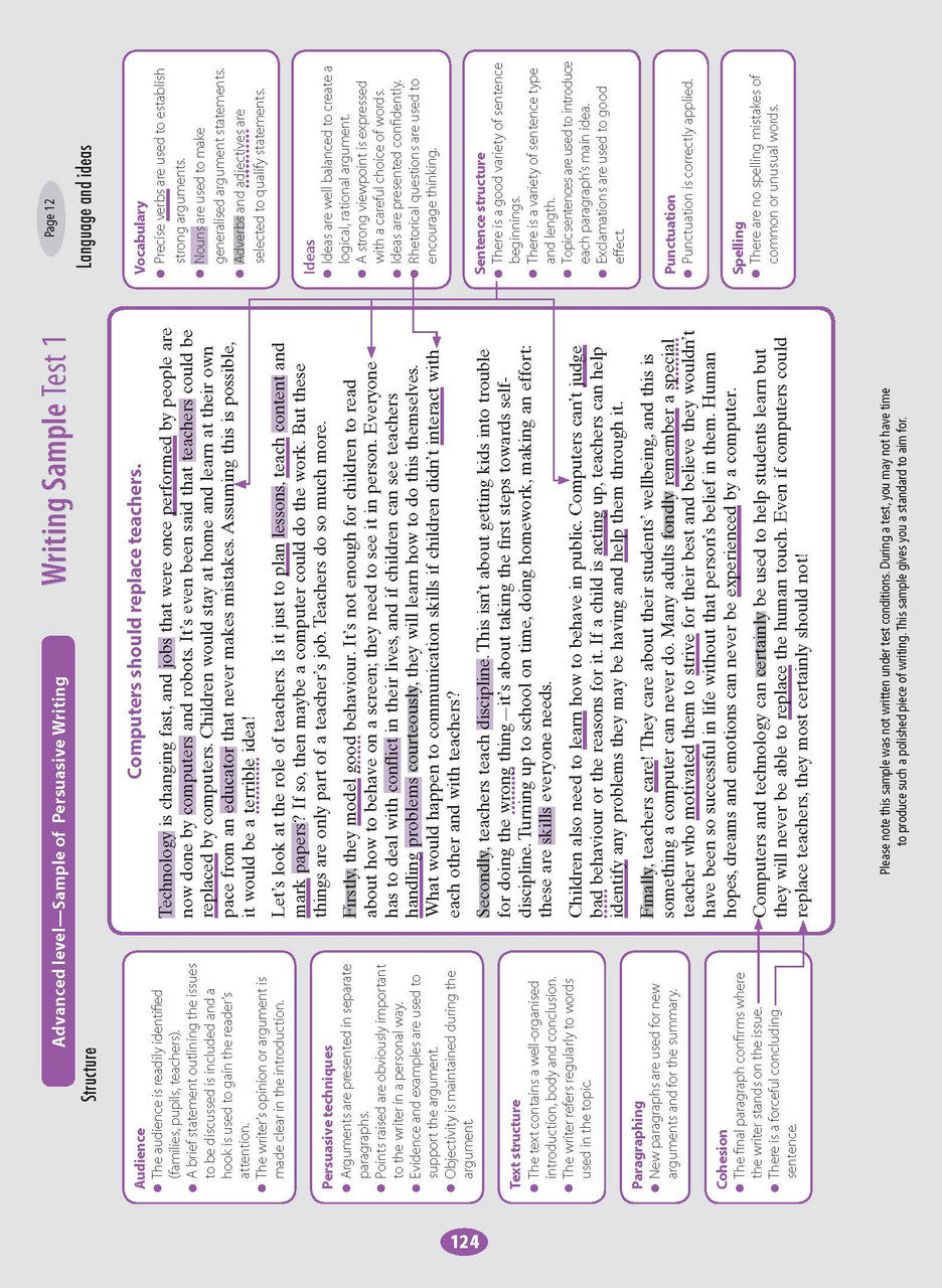 Excel Advanced NAPLAN*-style Tests Year 5 — inside page 13