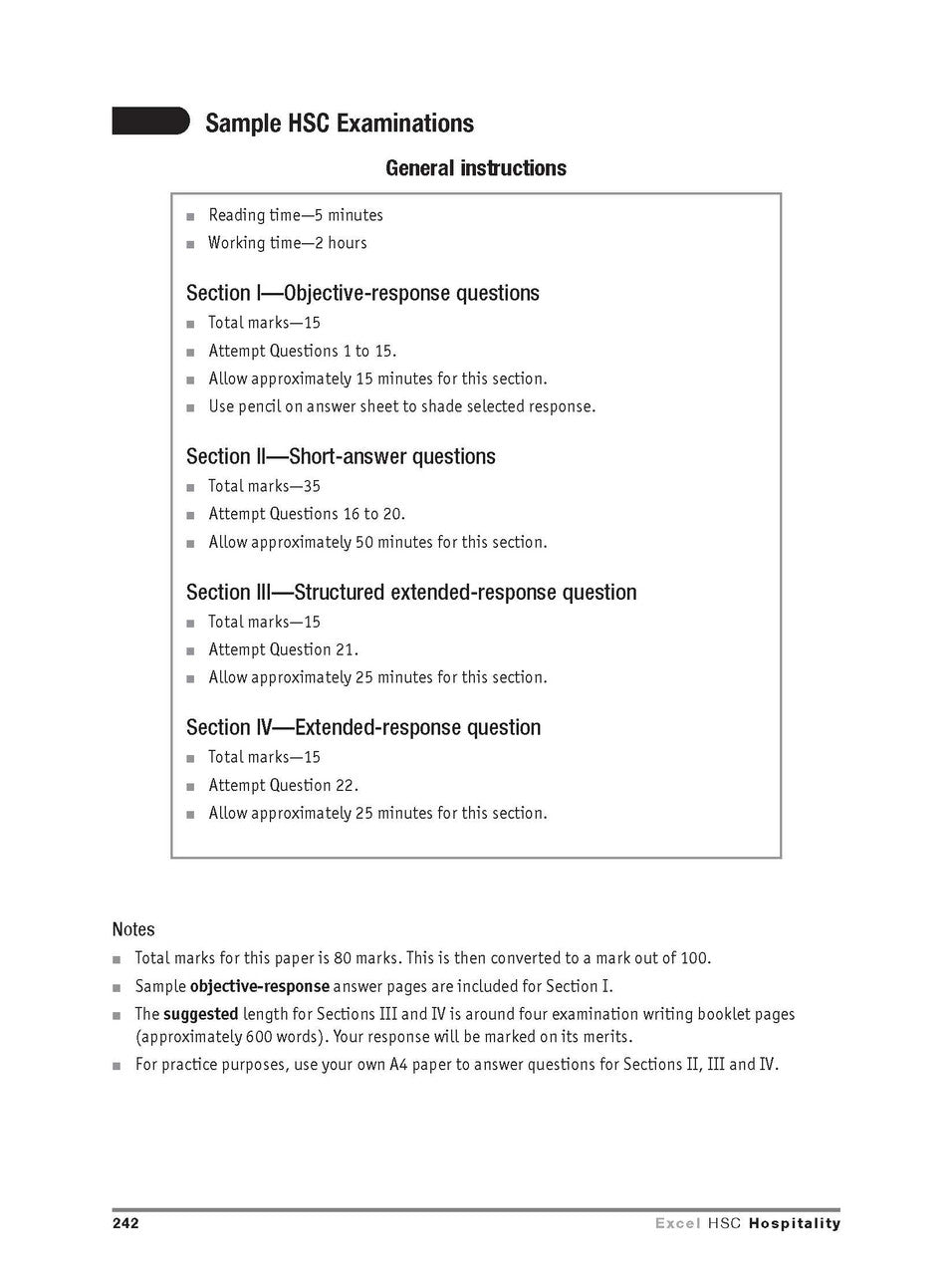 Excel HSC - Hospitality Study Guide — inside page 13