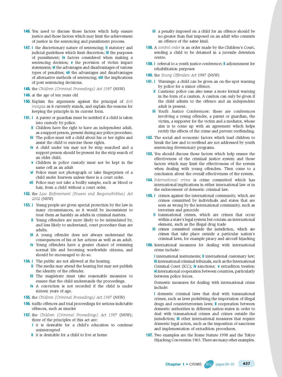 Excel HSC - Legal Studies Study Guide — inside page 13