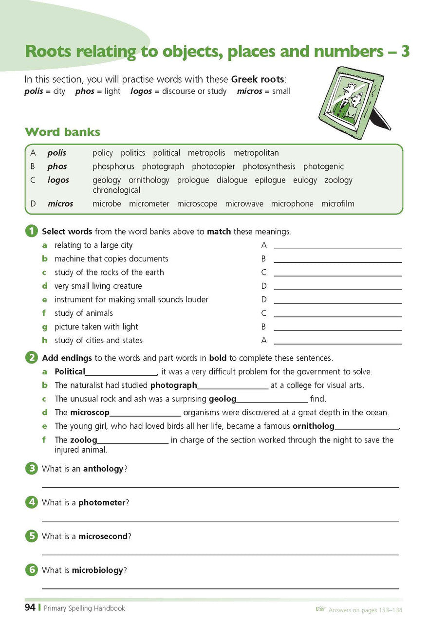 Excel Handbooks - Primary Spelling Years 3-6 — inside page 14