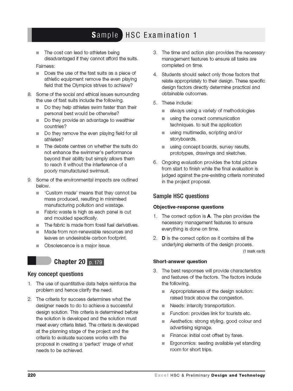 Excel HSC and Preliminary - Design and Technology Study Guide — inside page 14