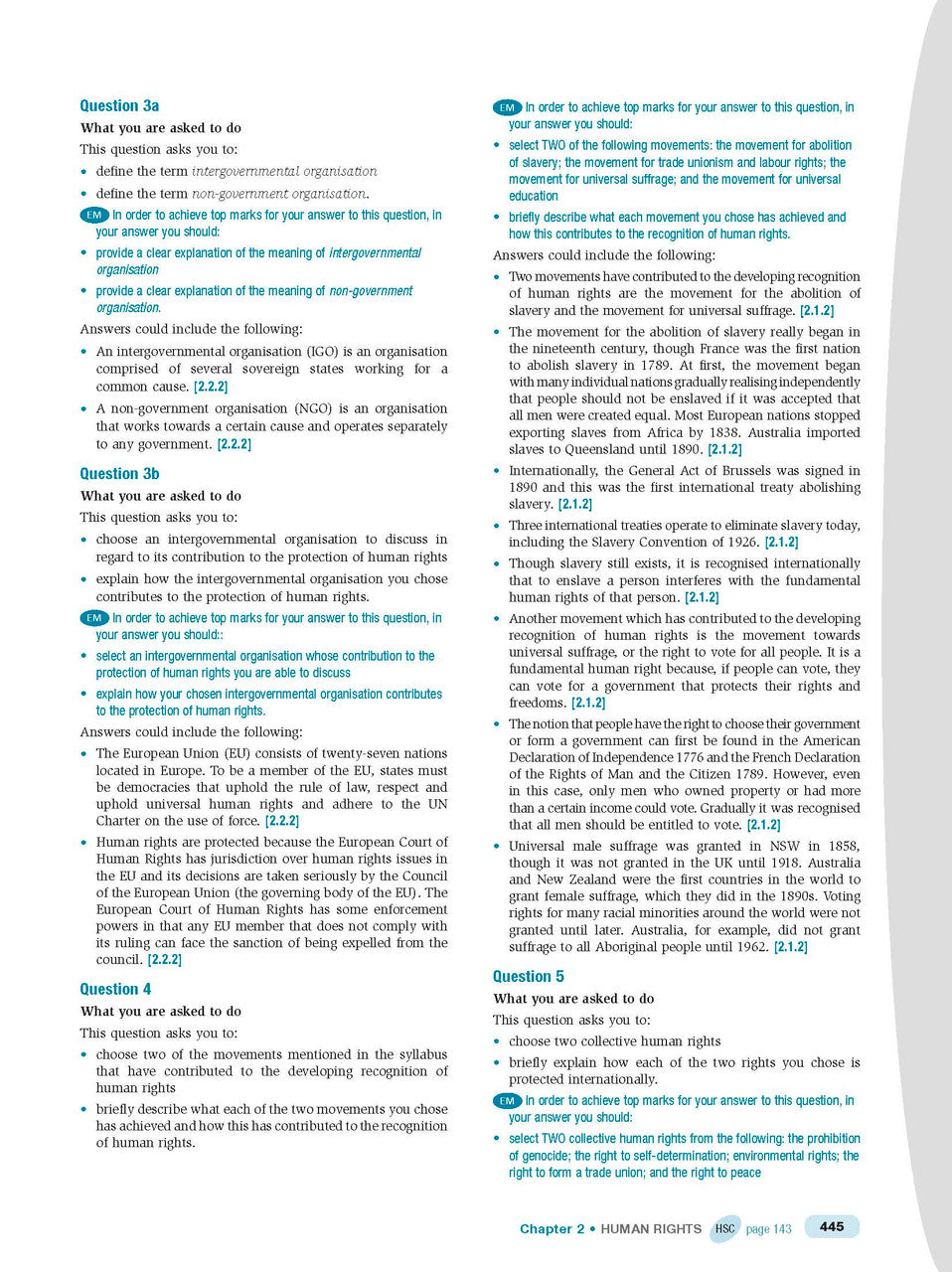 Excel HSC - Legal Studies Study Guide — inside page 14