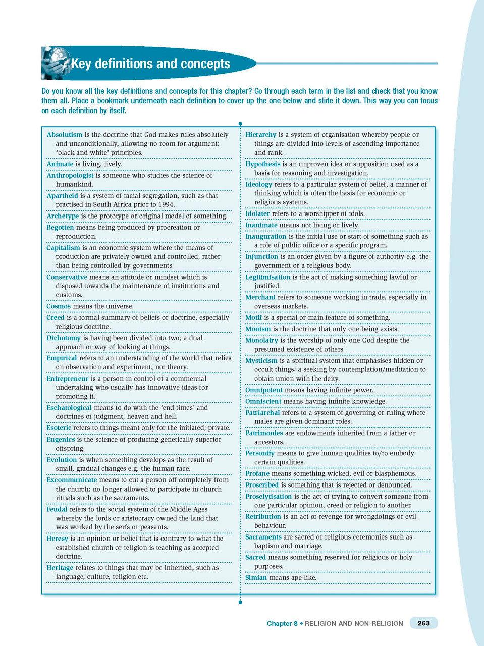 Excel HSC - Studies of Religion I and II Study Guide — inside page 14