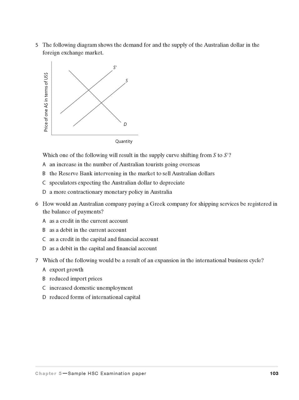Excel HSC - Economics Study Guide with HSC Study Cards — inside page 14