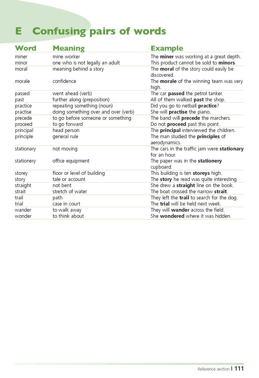 Excel Handbooks - Primary Spelling Years 3-6 — inside page 16