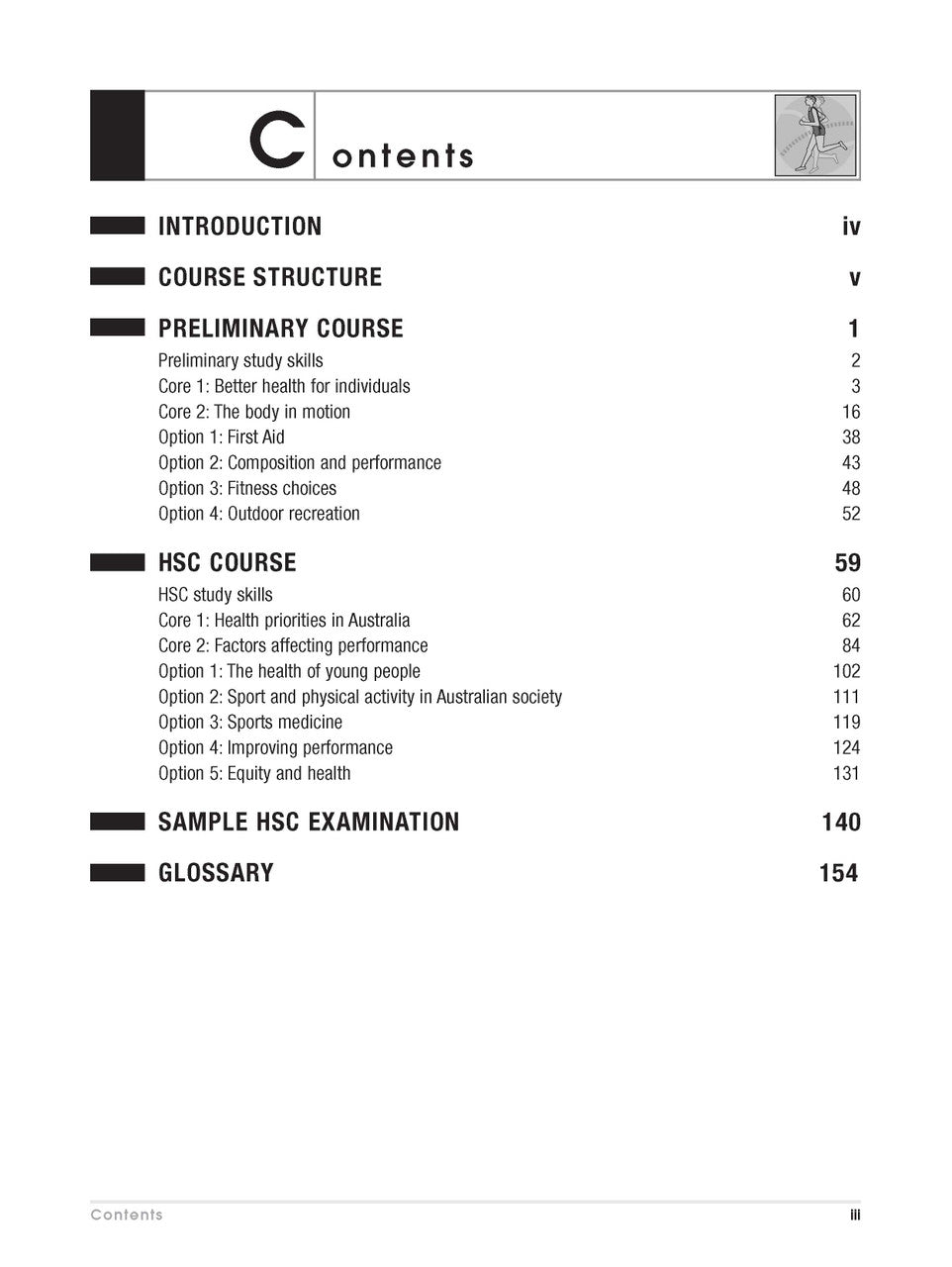 Excel HSC and Preliminary - PDHPE Study Guide — inside page 1