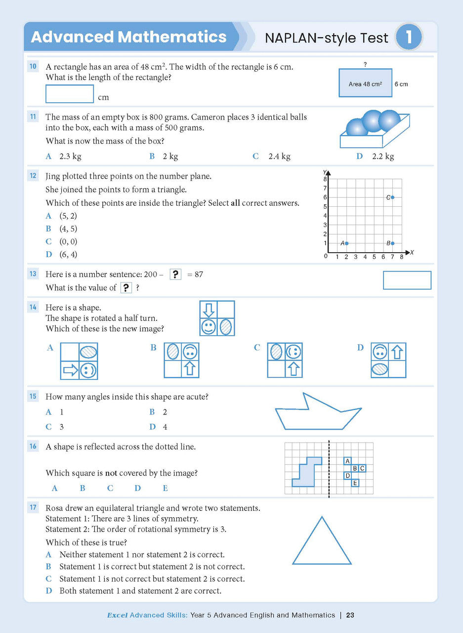 Excel Advanced Skills - Advanced English and Mathematics Year 5 – inside page 10