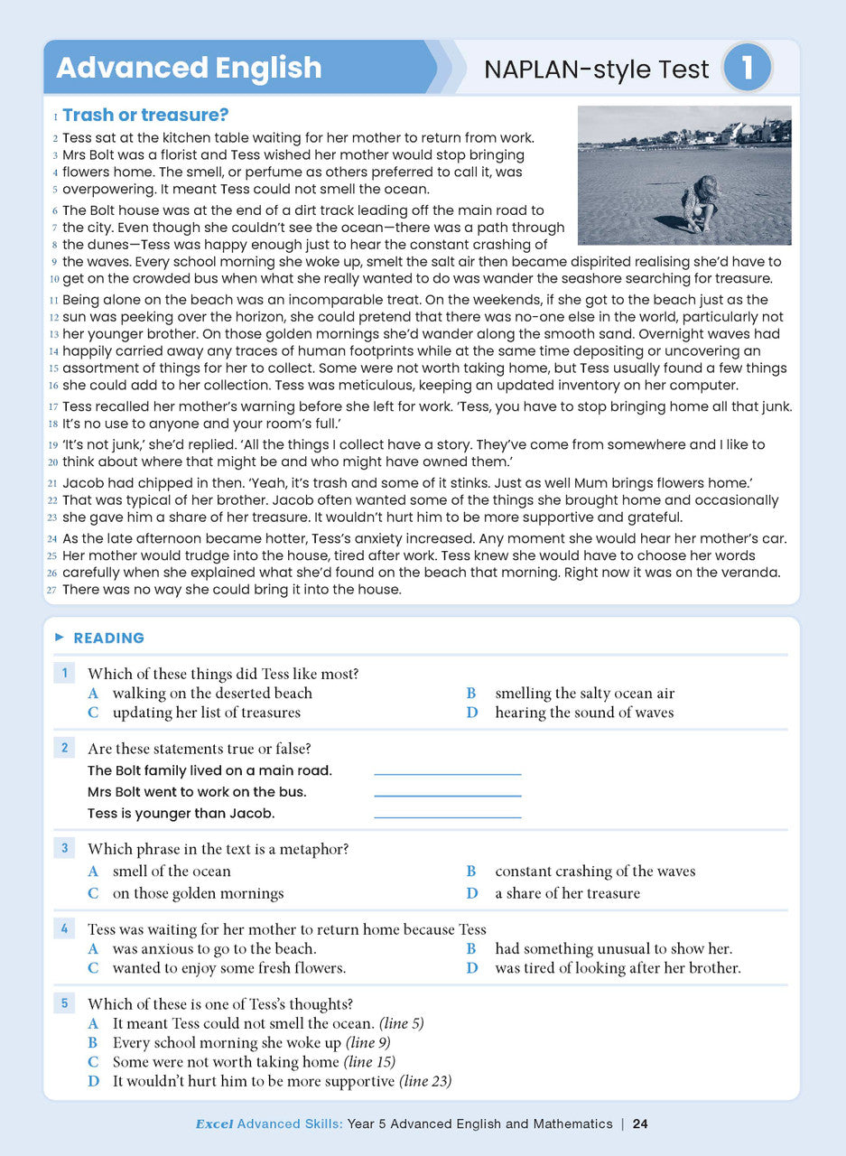 Excel Advanced Skills - Advanced English and Mathematics Year 5 – inside page 11