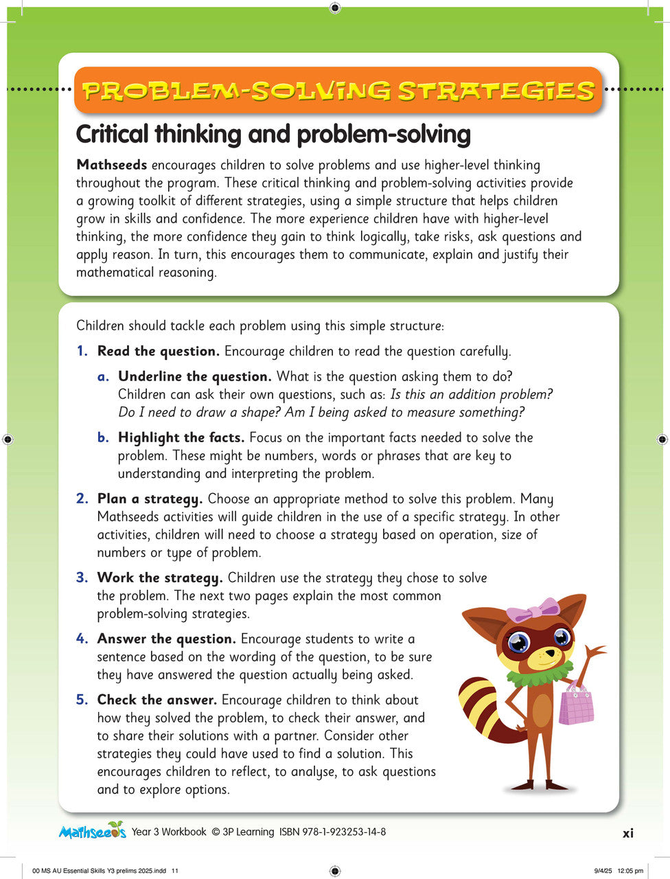 ABC Mathseeds Maths Skills Year 3 — inside page 5