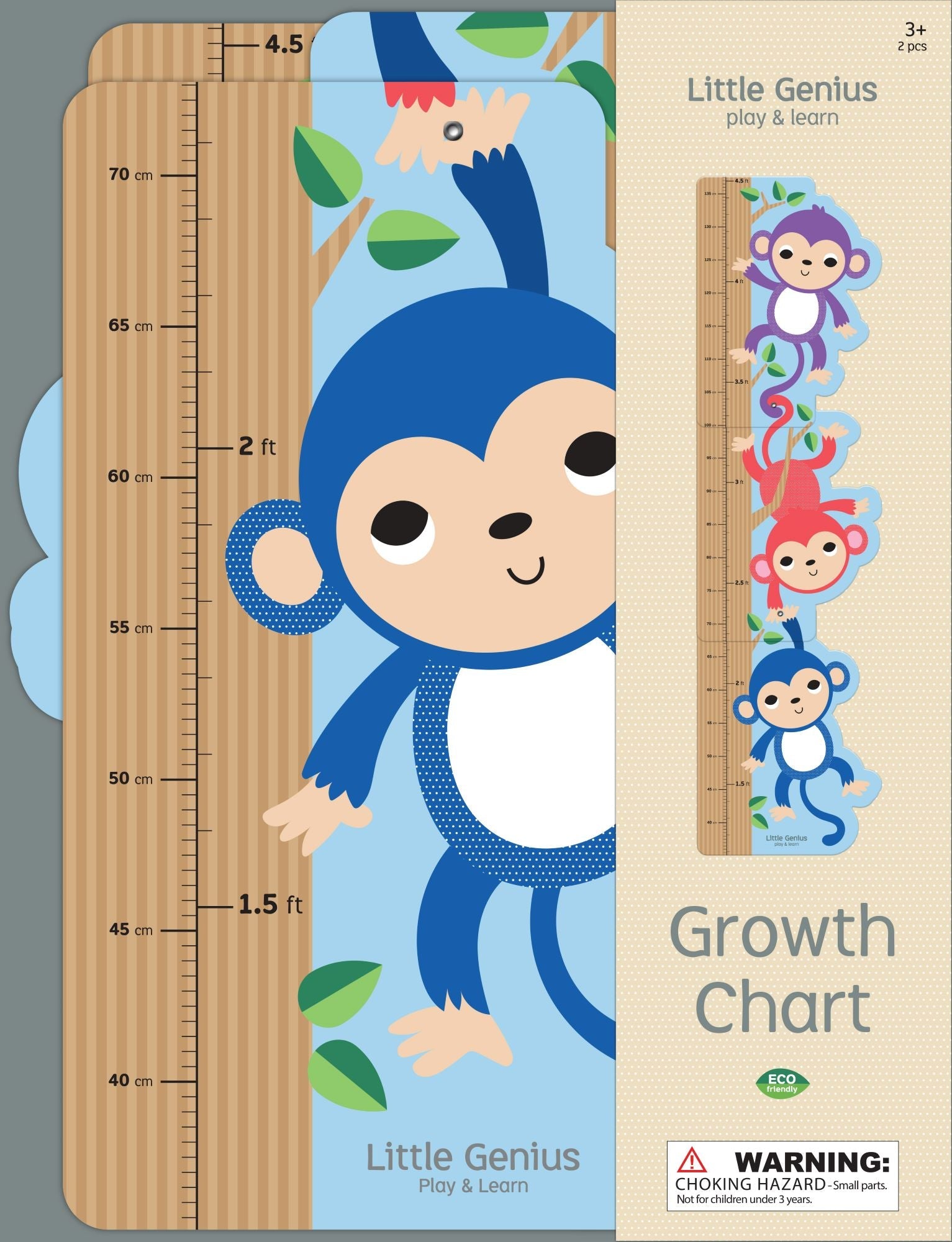 Little Genius Play & Learn - Growth Chart — inside page 1