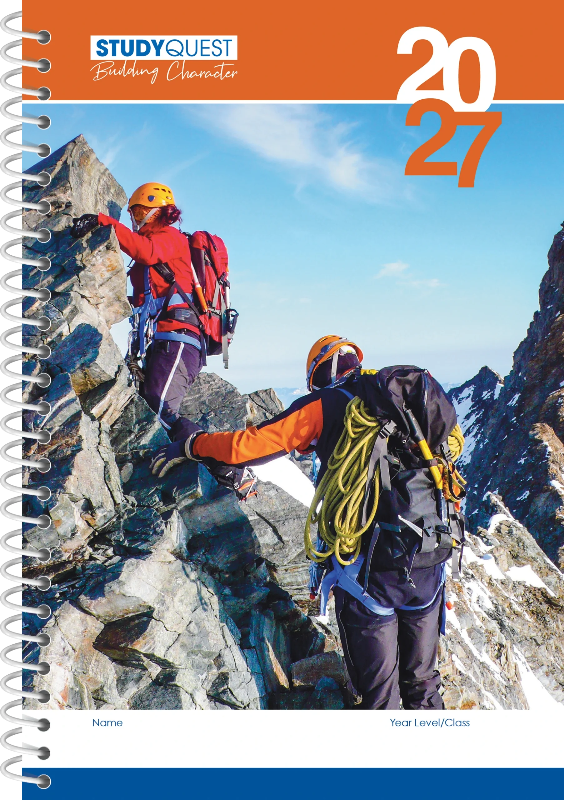 StudyQuest Weekly Student Diary 2027 - Years 7-12, Coil Bound — Createl SQ — image 1