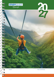 StudyQuest Flourish Weekly Student Diary 2027 - Years 6-12, Coil Bound — Createl SQF — image 1
