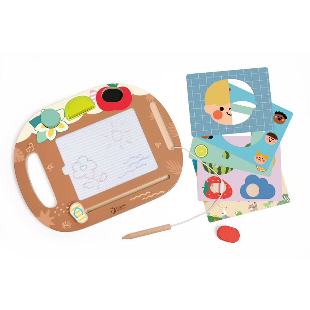 Classic World Coconut Magnetic Drawing Board - view 3