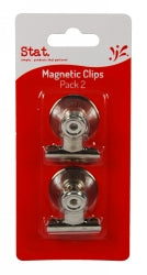 Stat Letter Clips Magnetic - 32MM Pack of 2