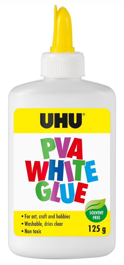 Glue Uhu Pva - White 125ML Each