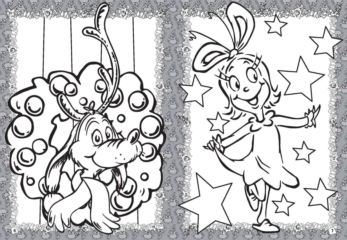 Dr Seuss - The Grinch - Puffy Sticker Book — inside page 2