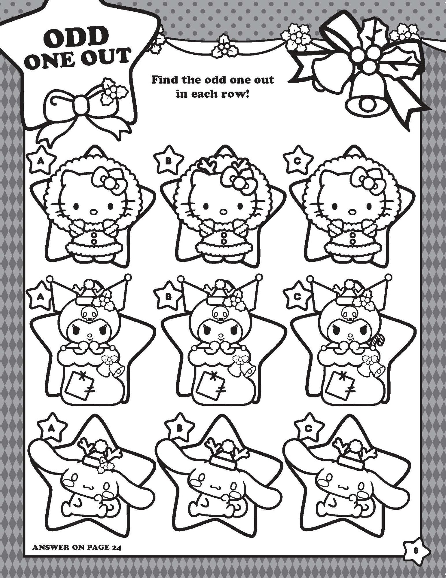Hello Kitty and Friends - Activity Kit - Christmas — inside page 3