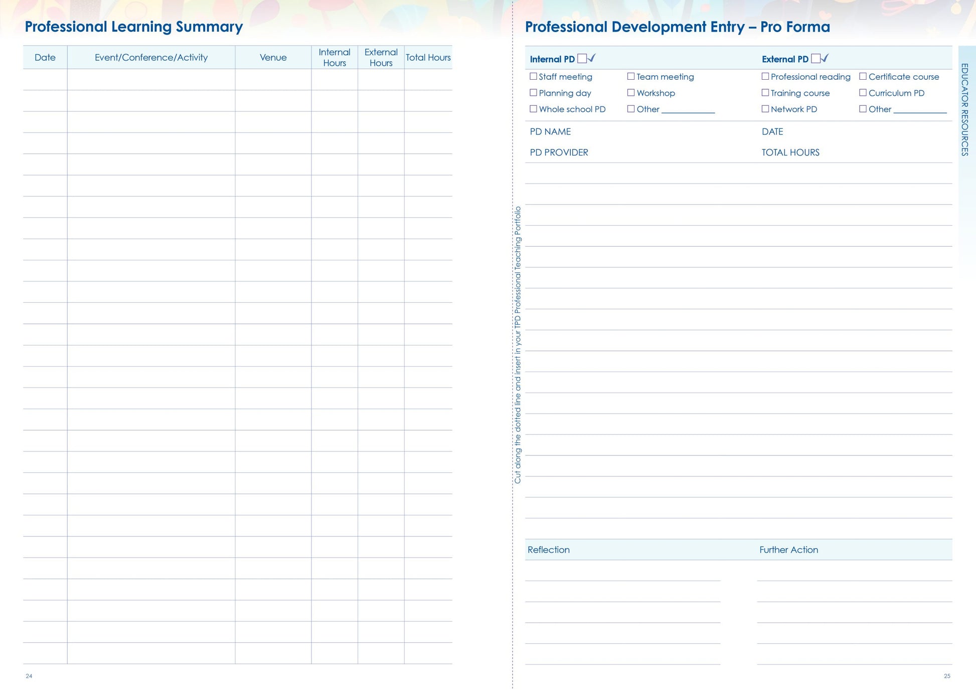 Early Years Weekly Planner 2027 - A4, Wiro Bound — Createl 2460 — image 3