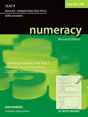 Numeracy Year 7 - NAPLAN* Format Practice Tests (Item No. 246)